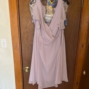 Elegant Lavender Dress